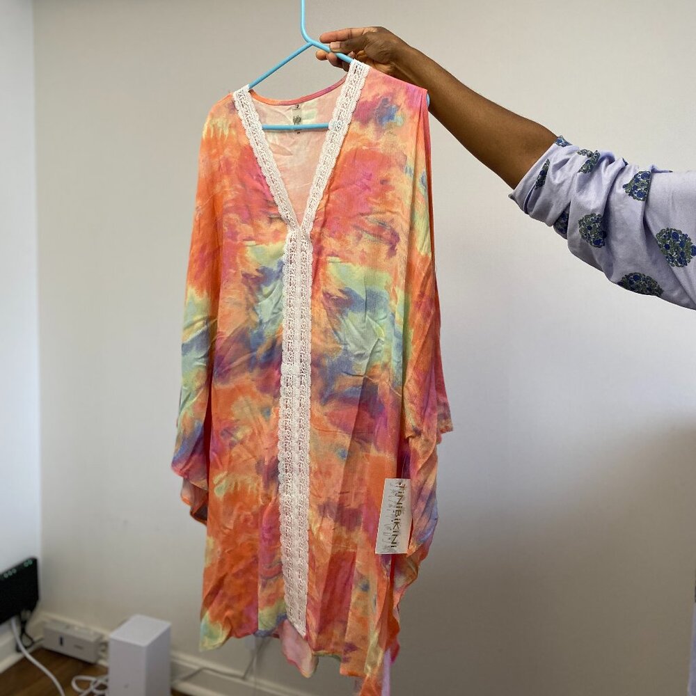 Tie Dye Kimono - One Size Fit all